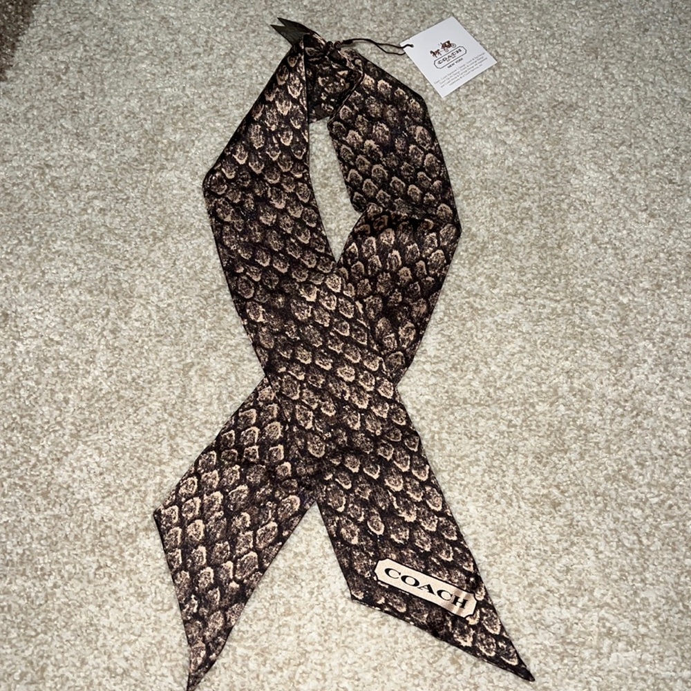 Coach Pony Tail Scarf